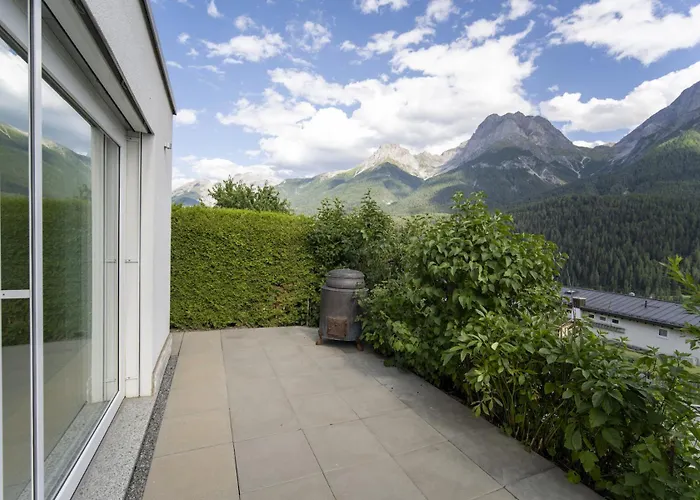 Apartment Chasa Emerita Moderne 3,5-zimmer Terrassenwohnung Mit Panoramablick